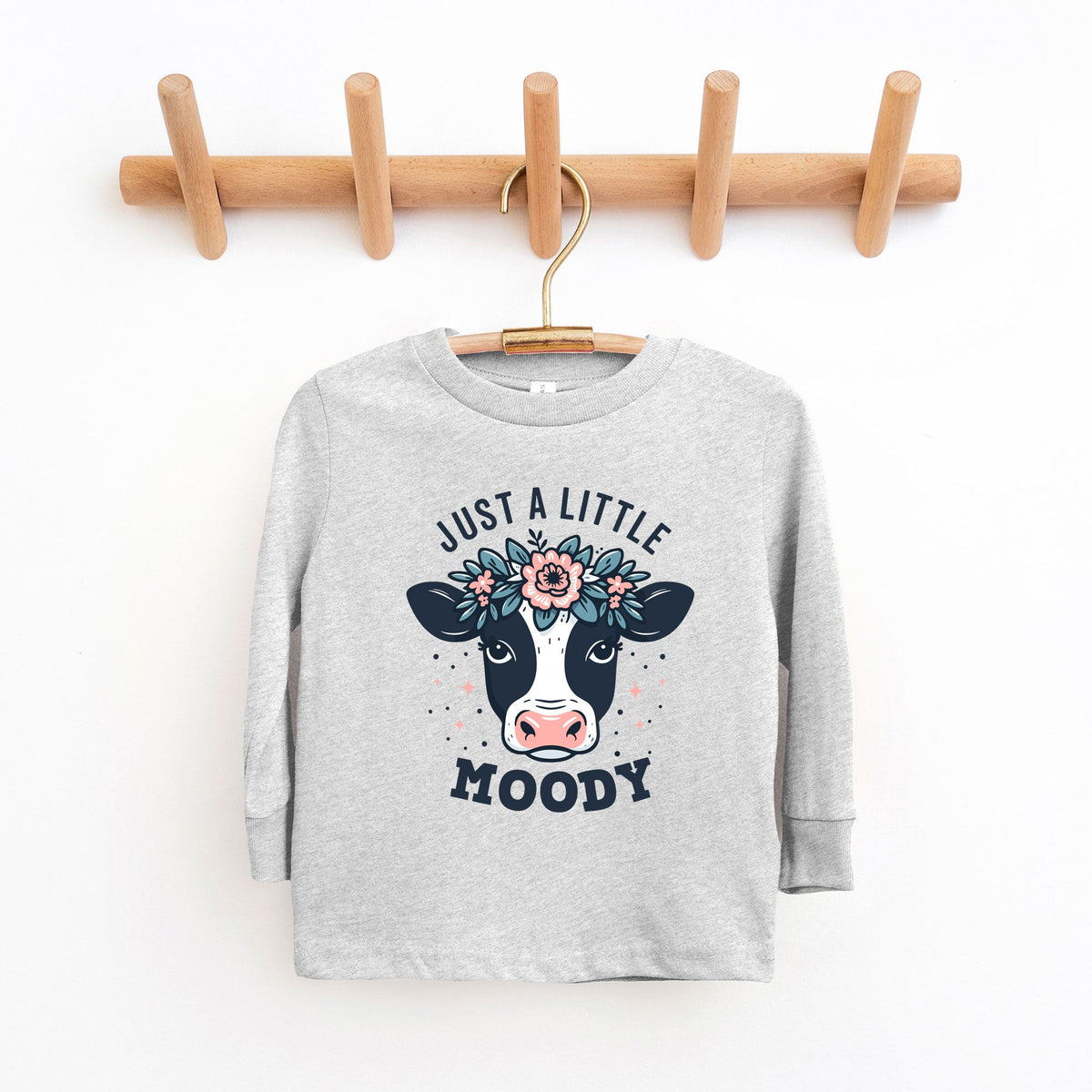 A Little Moody | Toddler Long Sleeve Tee product image 2