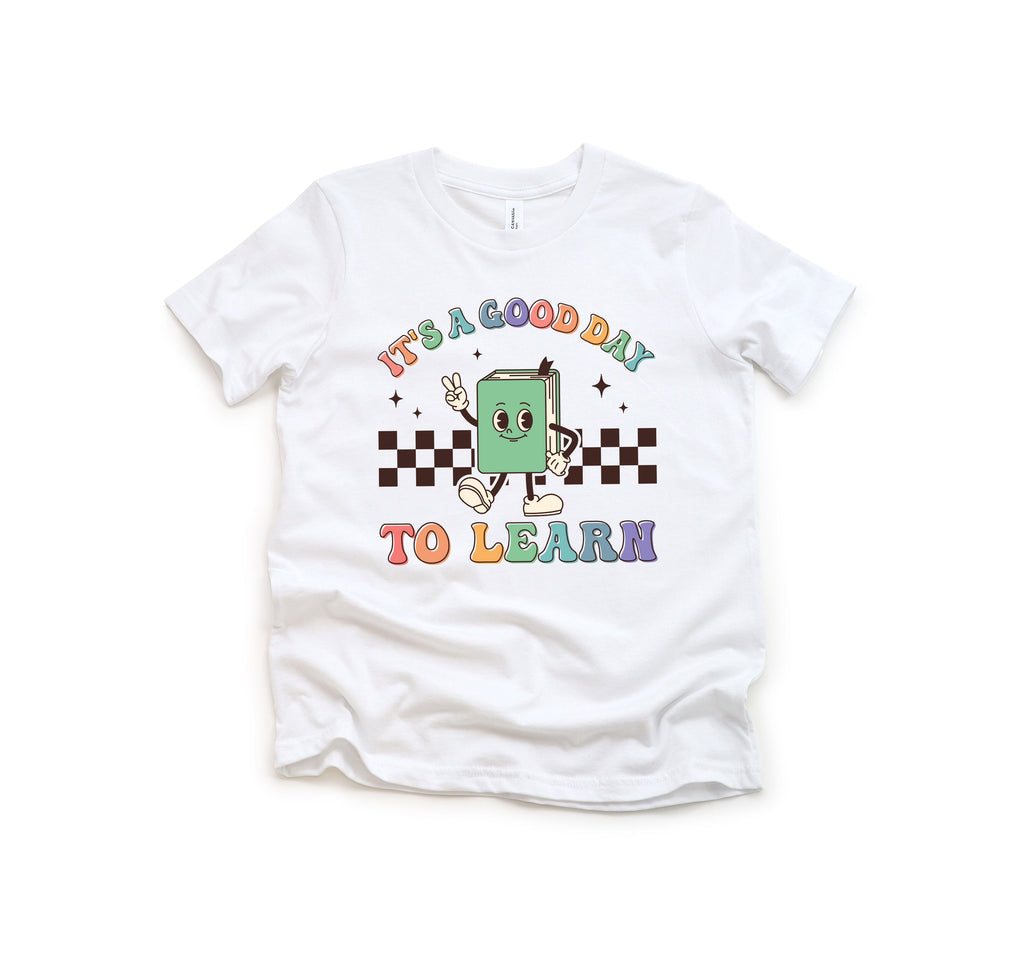 It's A Good Day To Learn Checkered | Youth Graphic Short product image 3