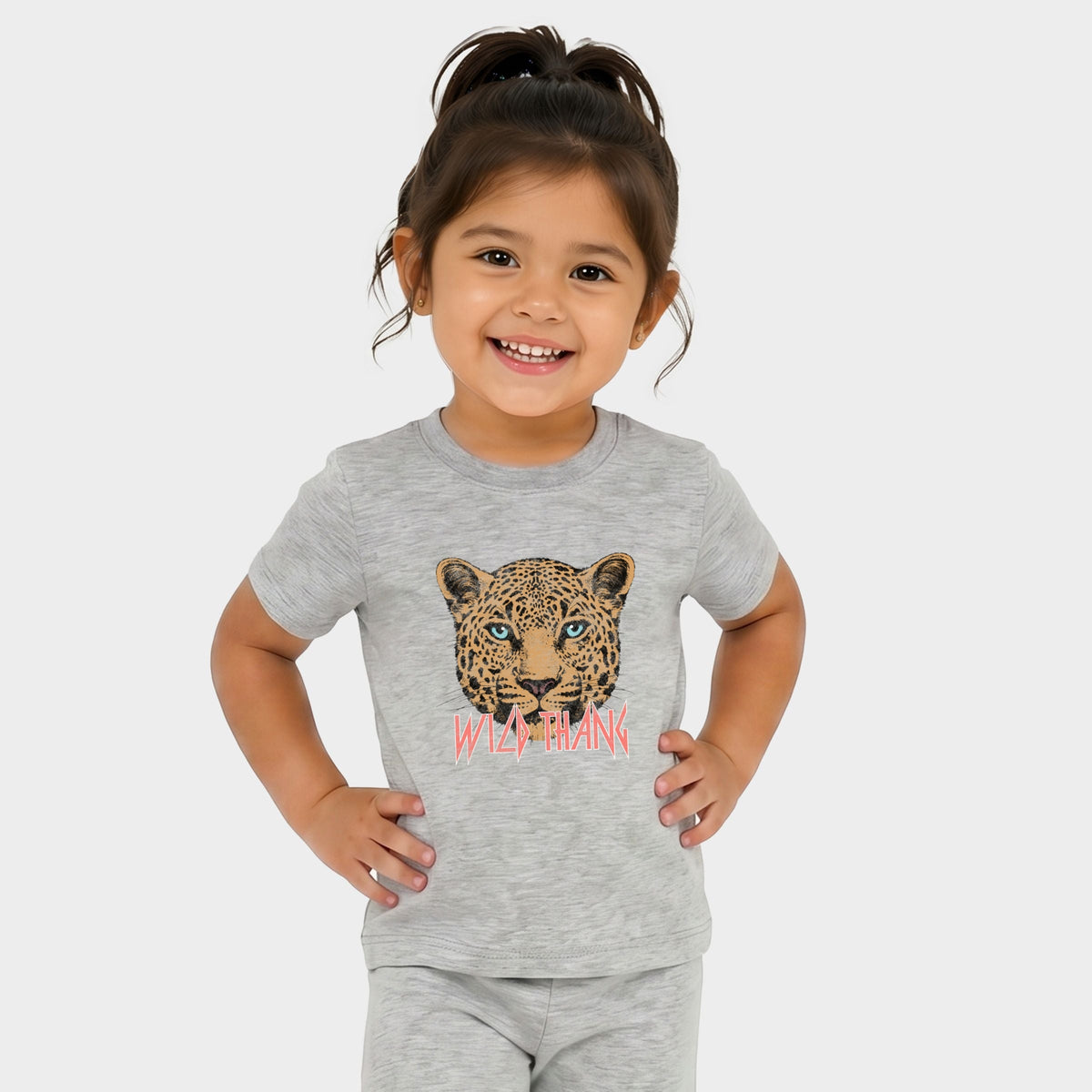 Wild Thang Cheetah - Toddler Crew Shorts Set product image 5