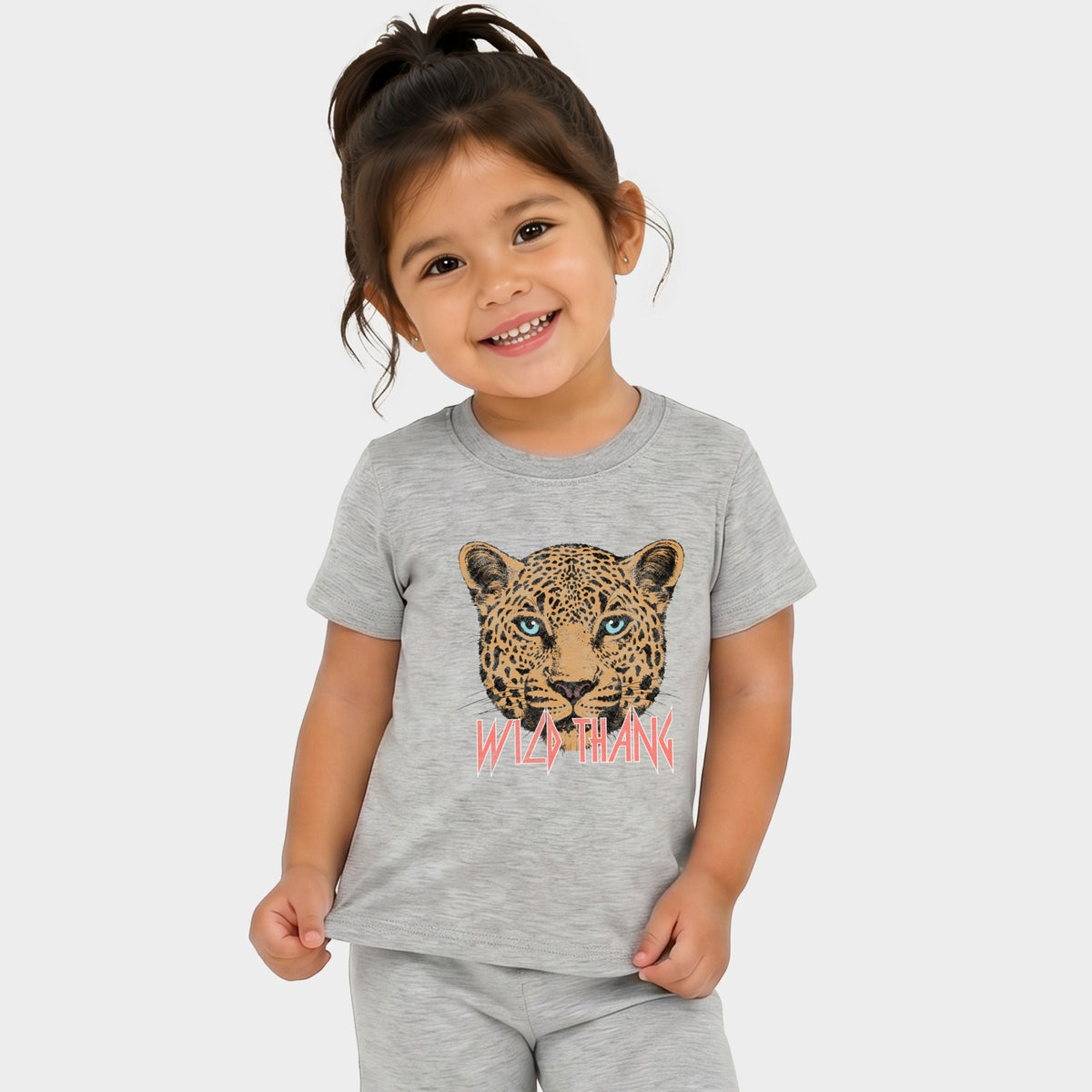 Wild Thang Cheetah - Toddler Crew Shorts Set product image 4