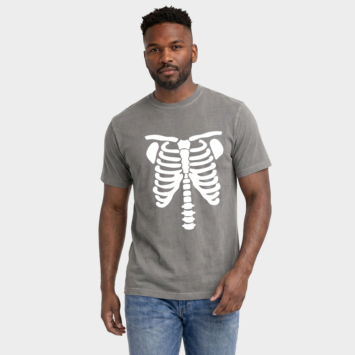 Skeleton - Men's Garment Dyed Graphic T-Shirt product image 5