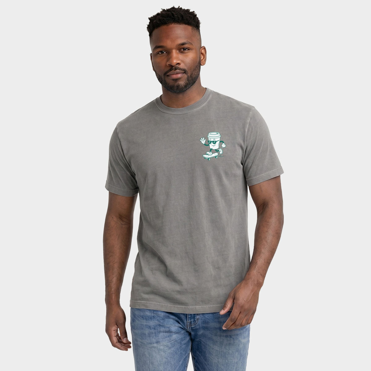 Cool Dads Club Coffee - Men's Garment Dyed Graphic T-Shirt product image 1