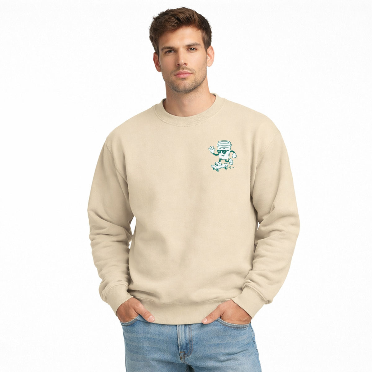 Cool Dads Club Coffee - Men's Graphic Sweatshirt product image 4