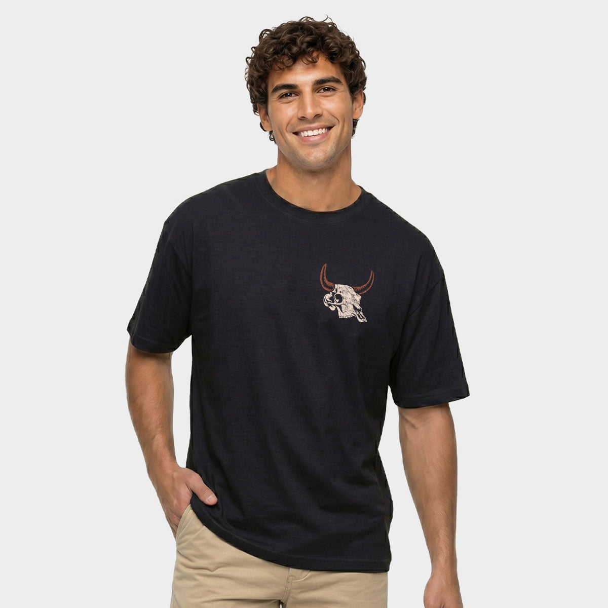 Ride Hard Stay True - Men's Garment Dyed Graphic T-Shirt product image 1
