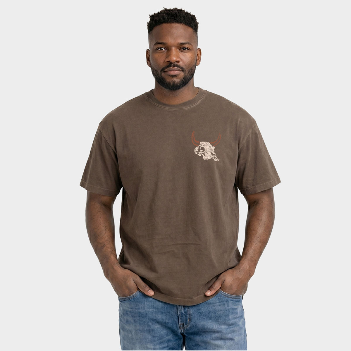 Ride Hard Stay True - Men's Garment Dyed Graphic T-Shirt product image 4