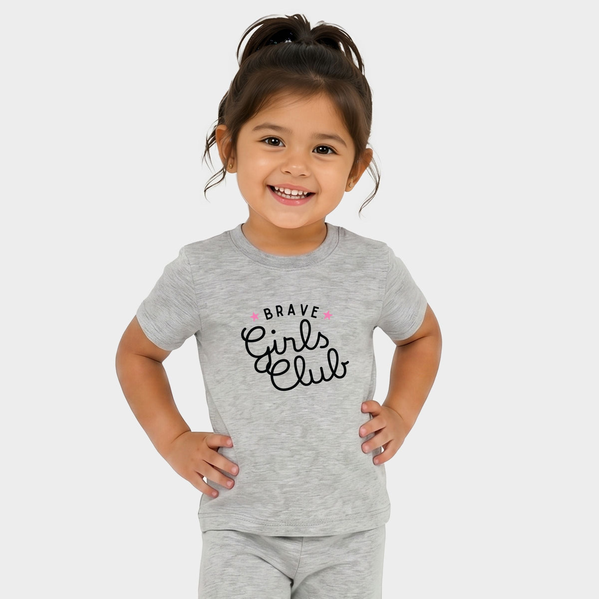 Brave Girls Club Cursive - Toddler Crew Shorts Set product image 2