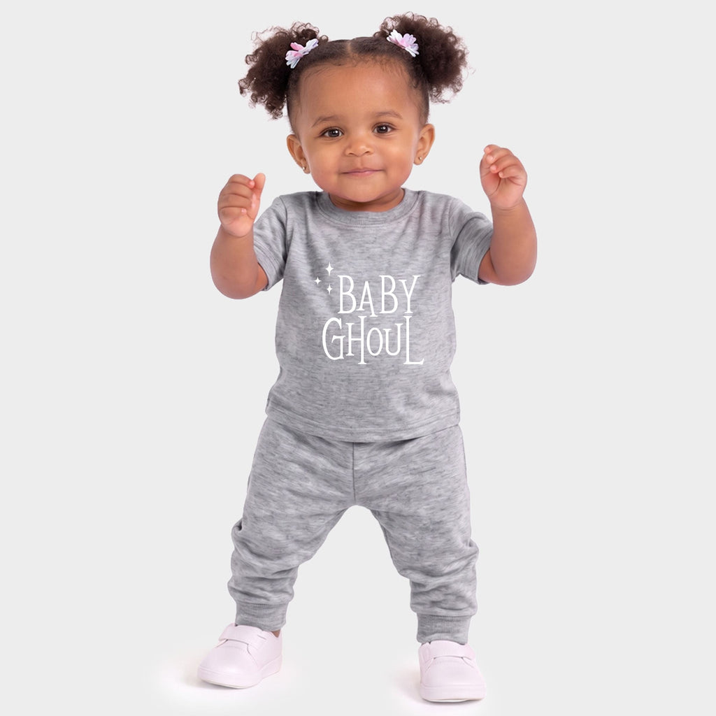 Baby Ghoul - Infant Jogger Pant Crew Set