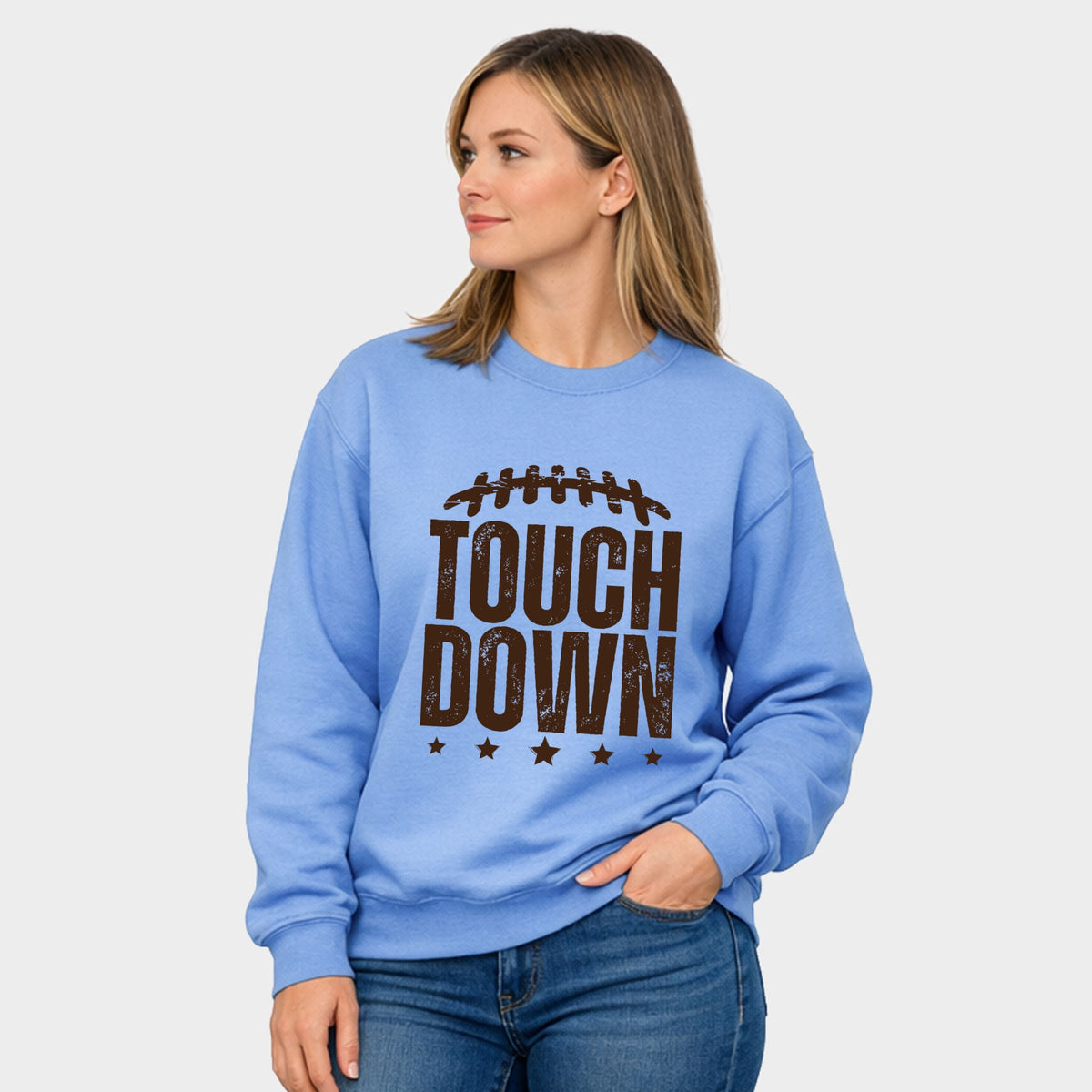 Touch Down Stars - Women's Graphic Sweatshirt product image 4