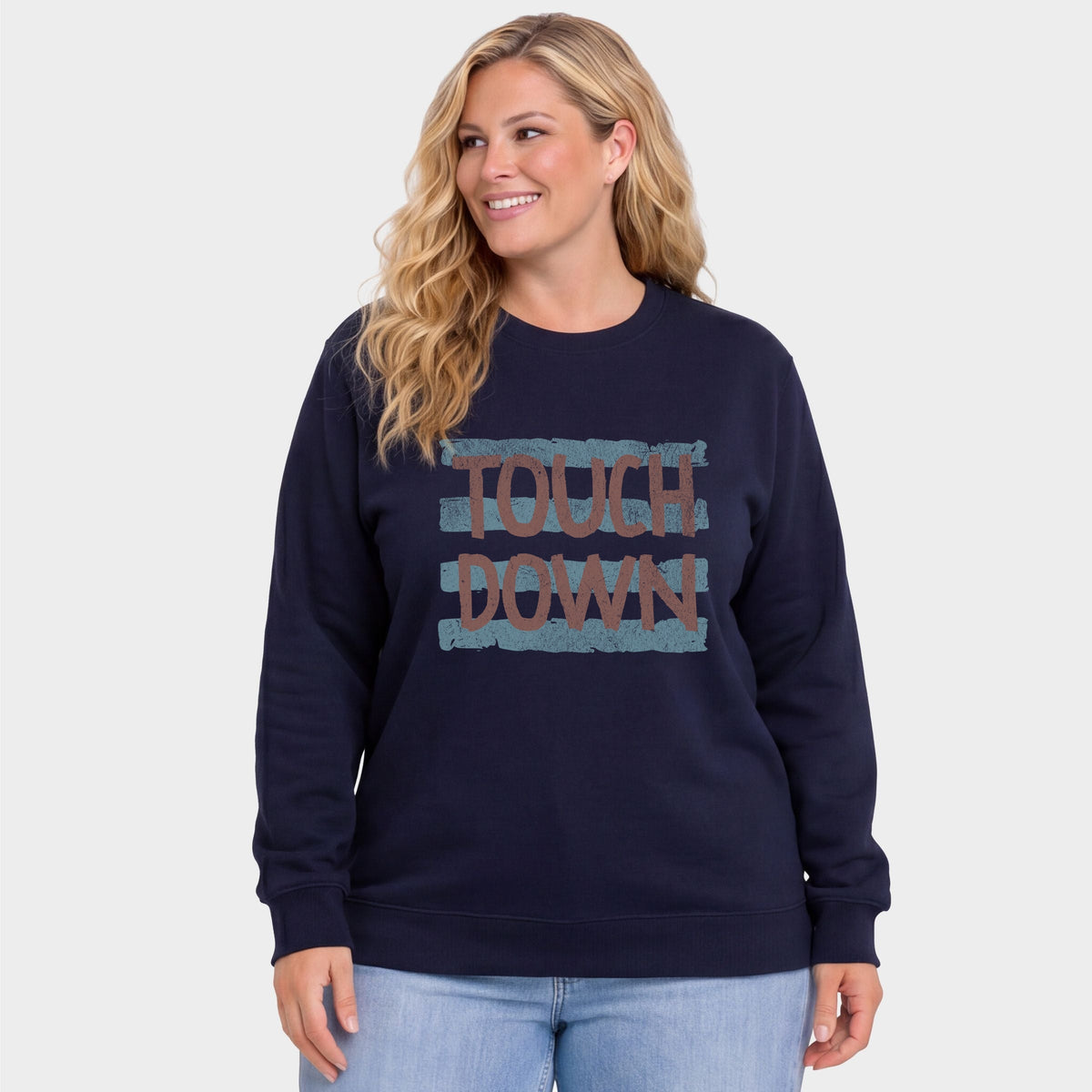 Touch Down Horizontal Stripes - Women's Plus Sized Graphic product image 7