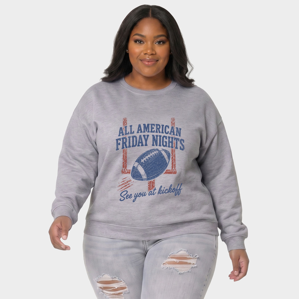 All American Friday Nights - Women's Plus Sized Graphic product image 1