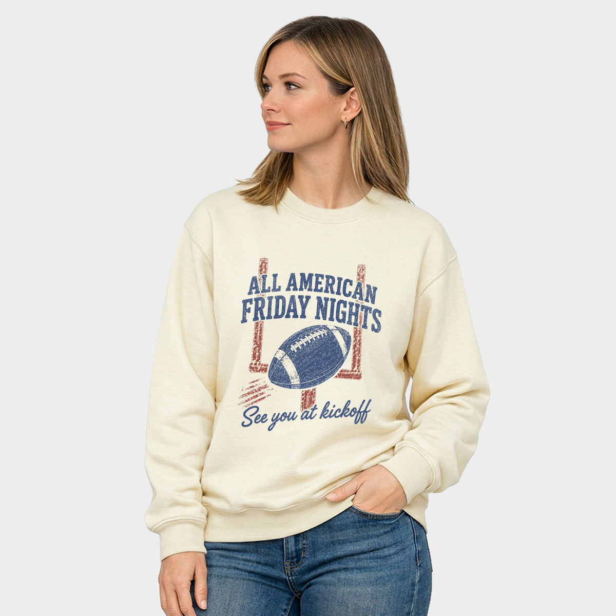 All American Friday Nights - Women's Graphic Sweatshirt product image 1