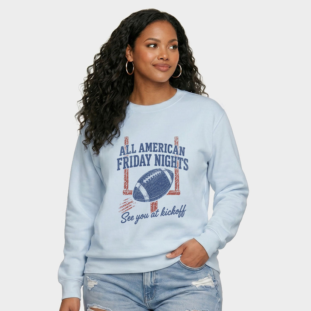 All American Friday Nights - Women's Graphic Sweatshirt product image 5