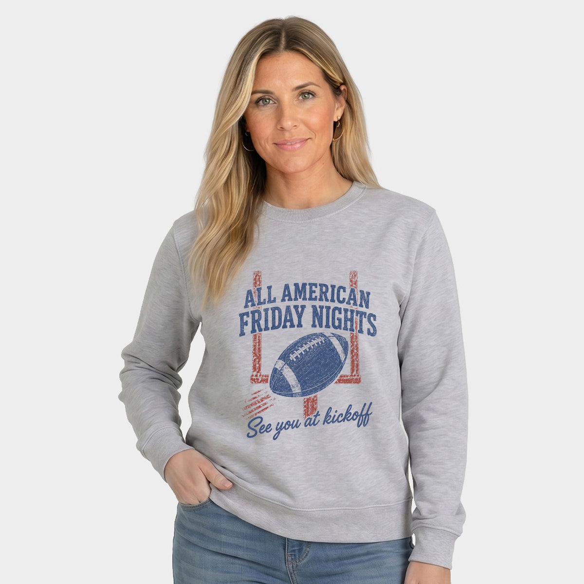 All American Friday Nights - Women's Graphic Sweatshirt product image 3