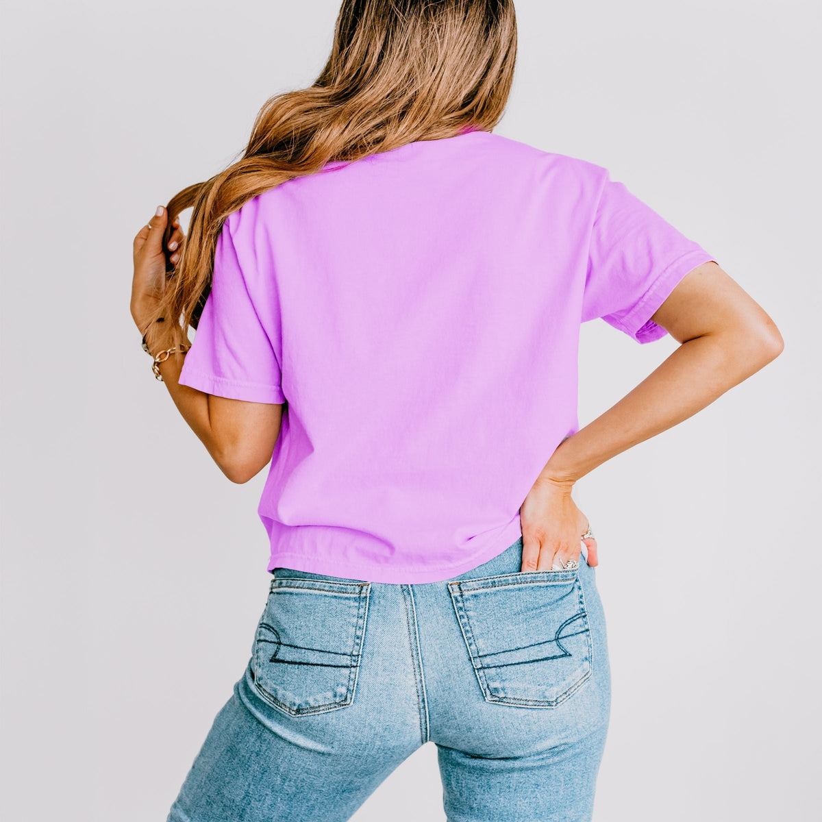 Football Friday Nights - Women's Boxy Crop Top Graphic product image 7