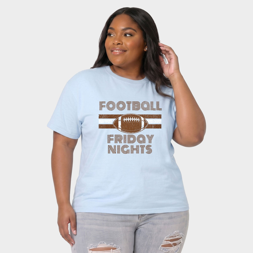Football Friday Nights - Women's Plus Sized Garment Dyed product image 5
