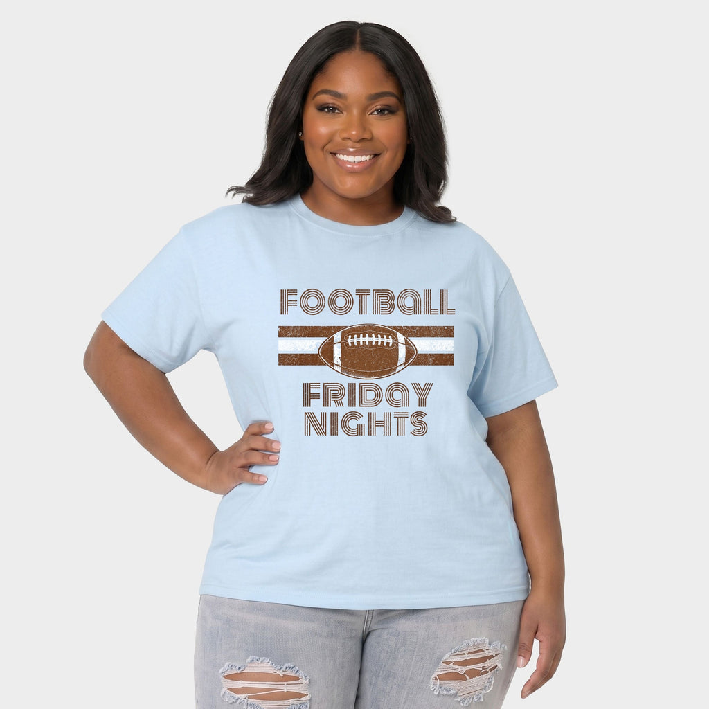 Football Friday Nights - Women's Plus Sized Garment Dyed product image 4
