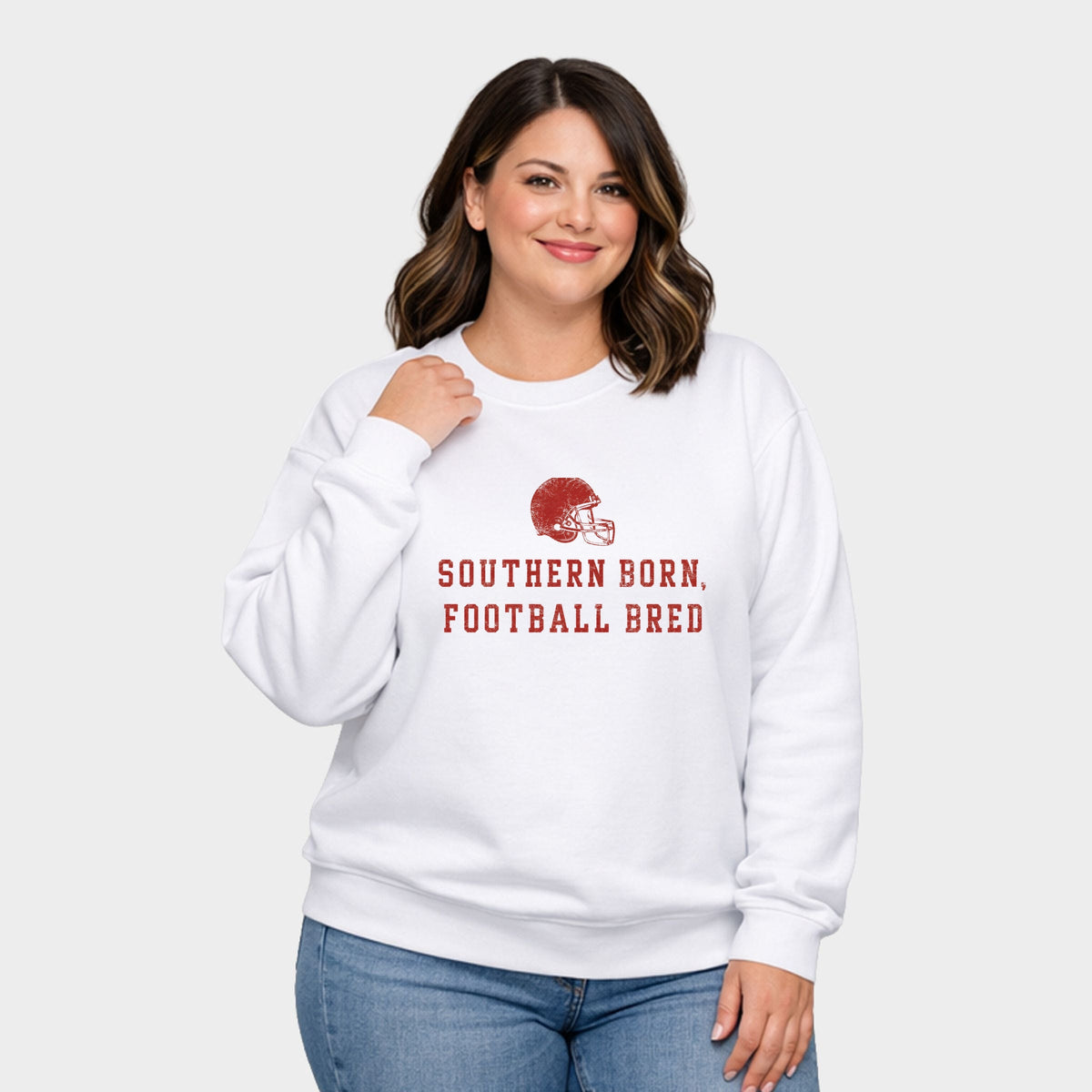 Southern Born Football Bred - Women's Plus Sized Graphic product image 13