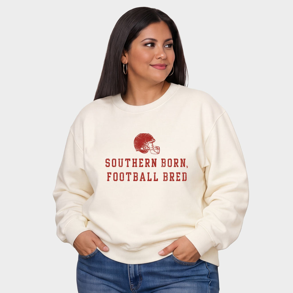 Southern Born Football Bred - Women's Plus Sized Graphic product image 1