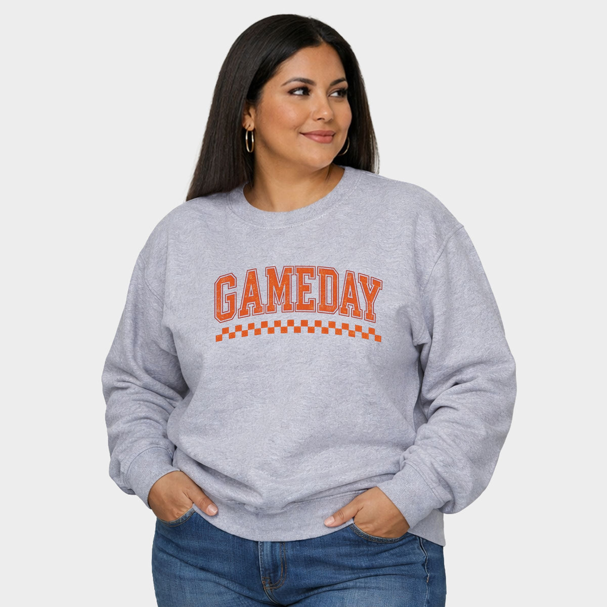 Gameday Varsity Checkers - Women's Plus Sized Graphic product image 1