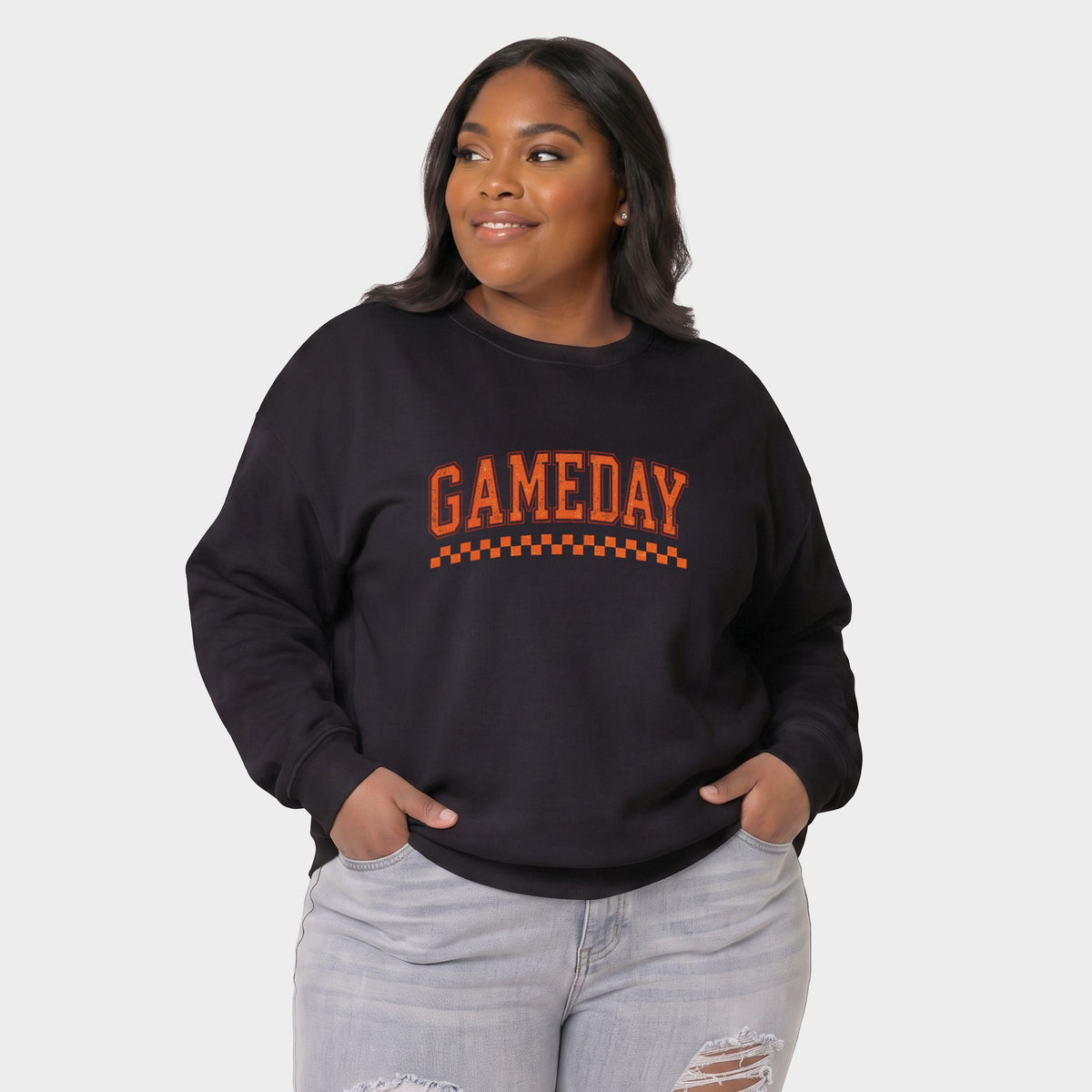 Gameday Varsity Checkers - Women's Plus Sized Graphic product image 5