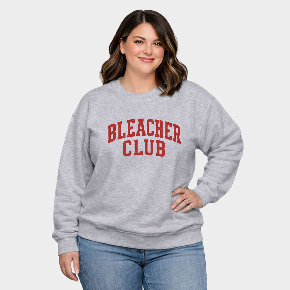 Bleacher Club - Women's Plus Sized Graphic Sweatshirt product image 1