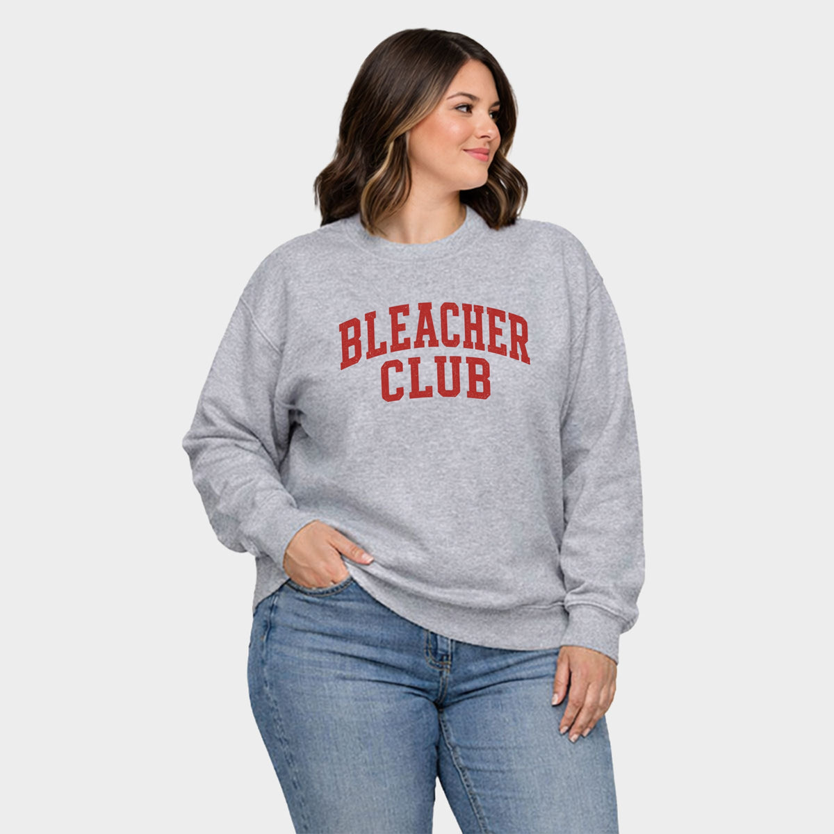 Bleacher Club - Women's Plus Sized Graphic Sweatshirt product image 2