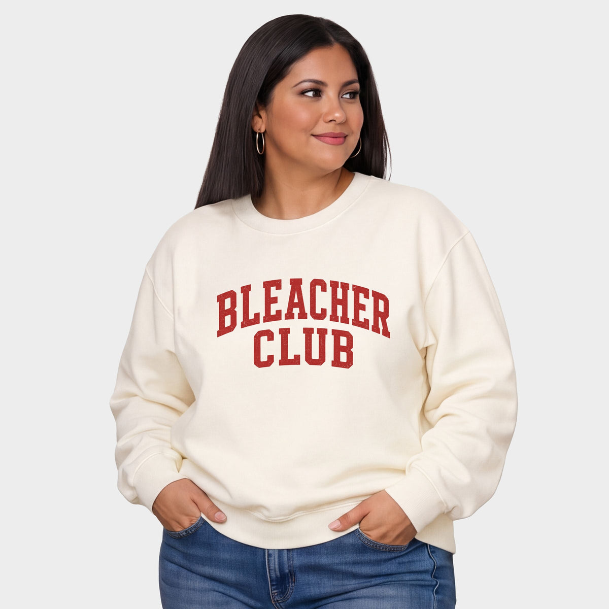 Bleacher Club - Women's Plus Sized Graphic Sweatshirt product image 4