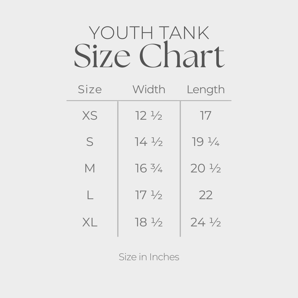 Sicily Fish Market Puff Print - Youth Tank Top
