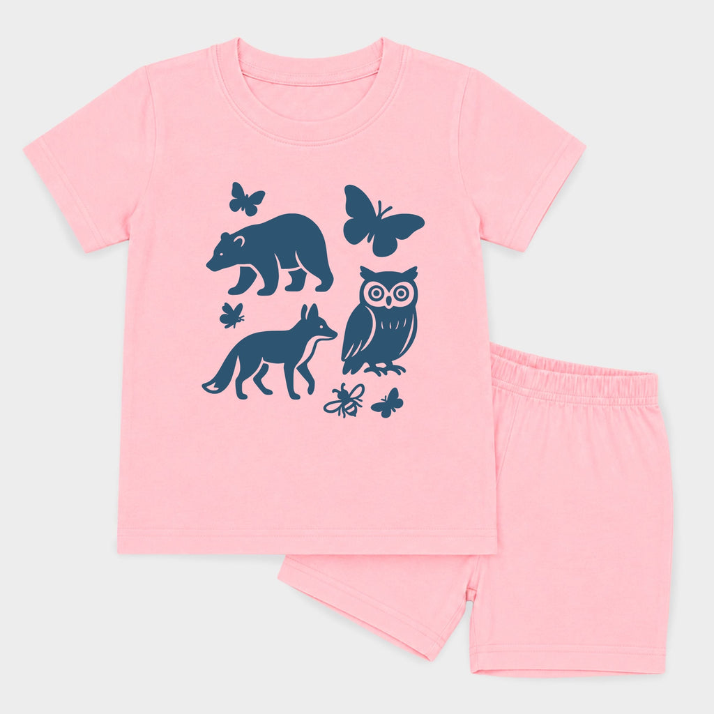 Woodsy Animals - Toddler Crew Shorts Set of 2 product image 9
