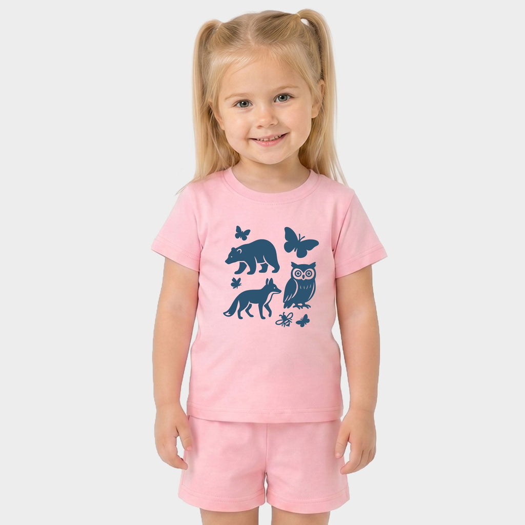 Woodsy Animals - Toddler Crew Shorts Set of 2 product image 8