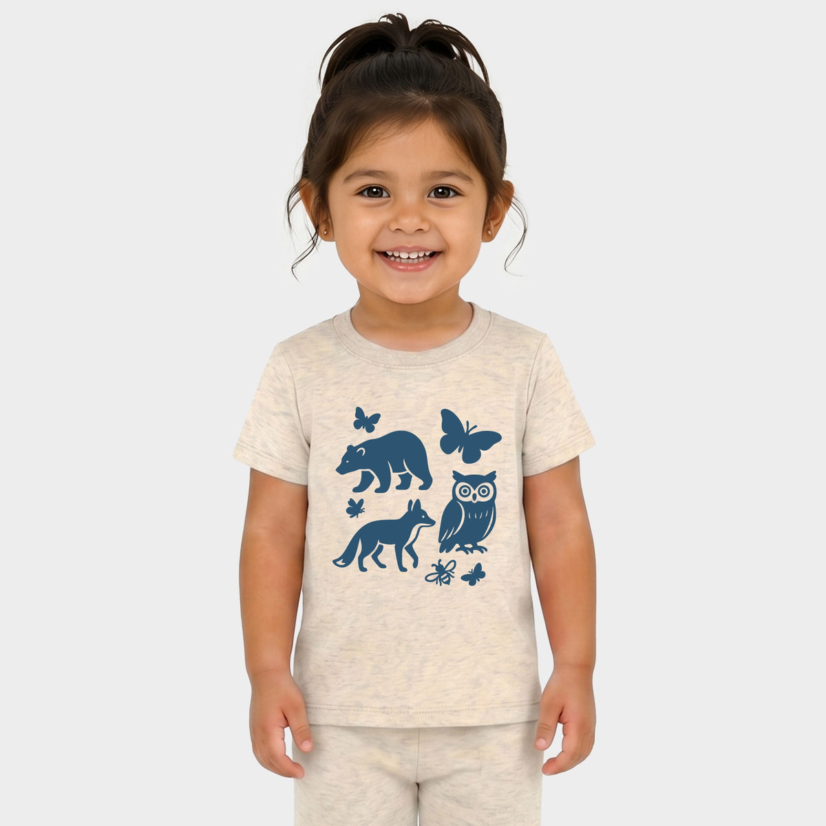 Woodsy Animals - Toddler Crew Shorts Set of 2 product image 4