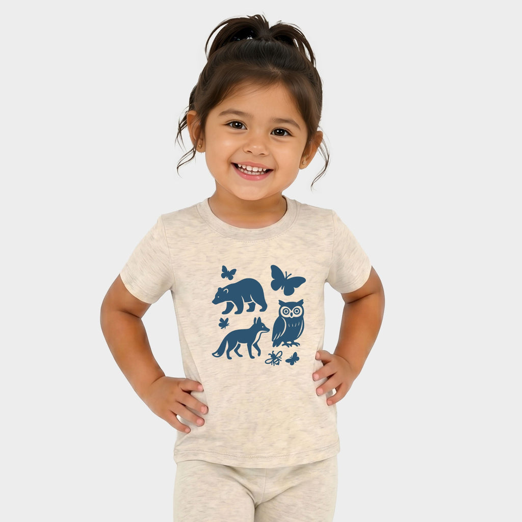 Woodsy Animals - Toddler Crew Shorts Set of 2 product image 5