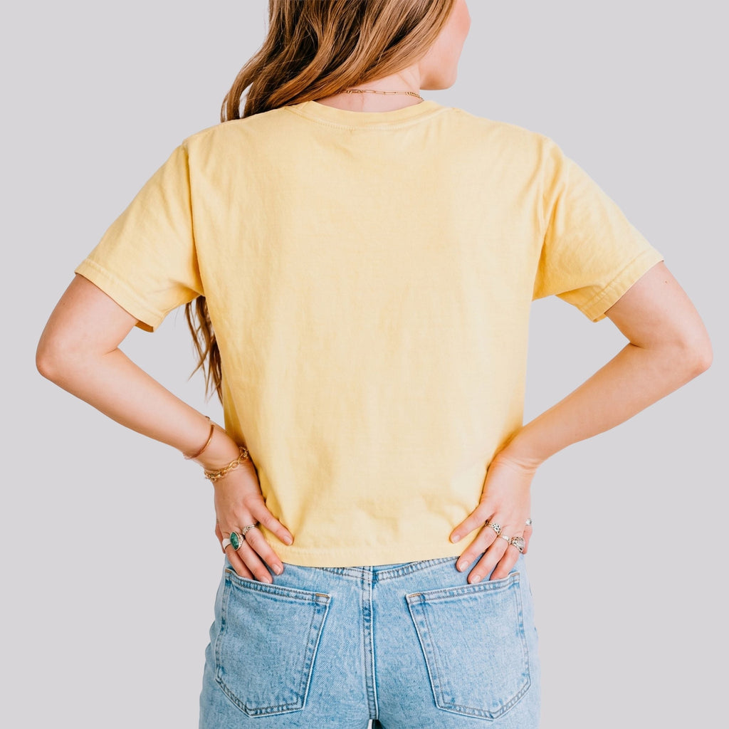 Los Angeles California - Women's Boxy Crop Top Graphic product image 5