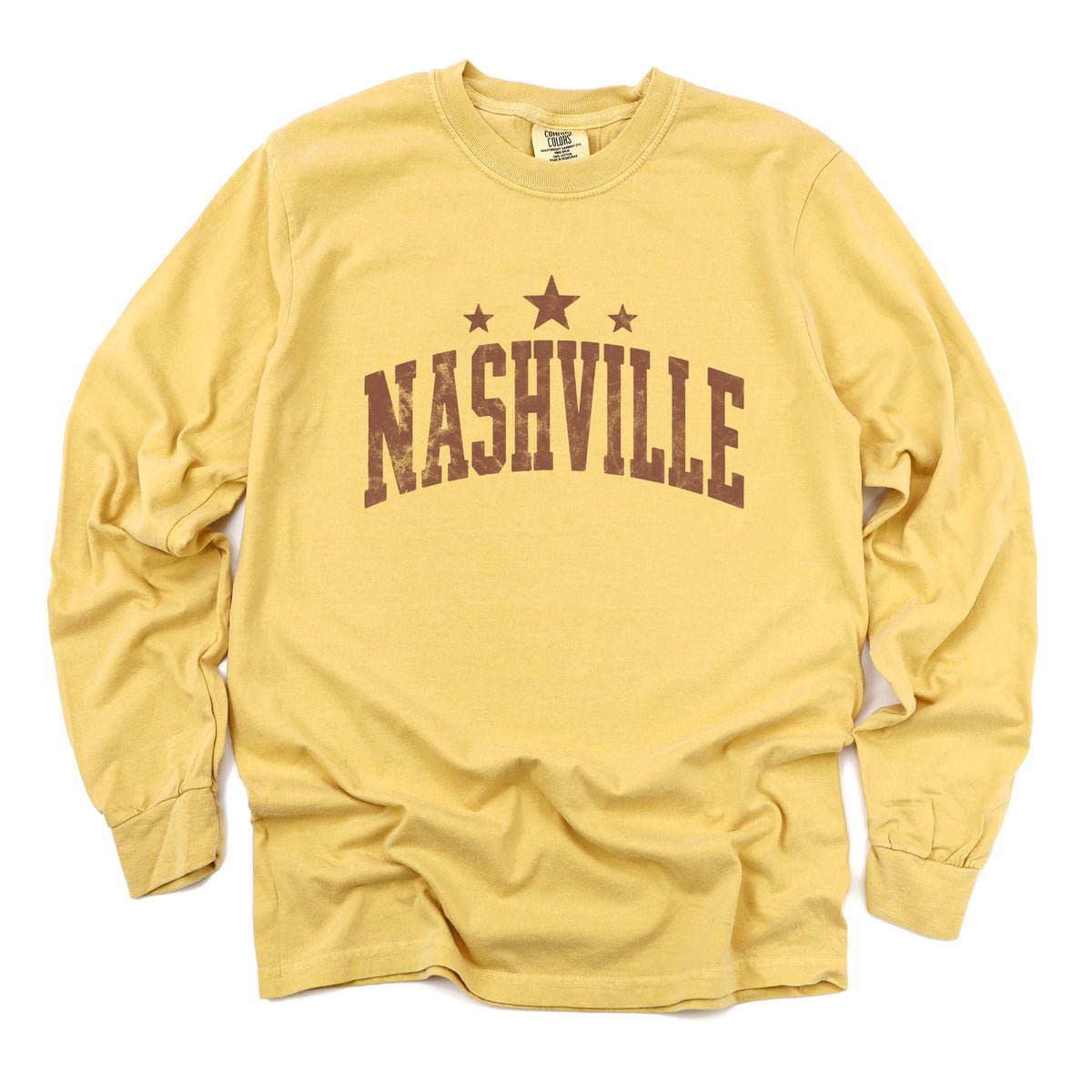Nashville Varsity Stars - Women's Garment Dyed Long Sleeve product image 2