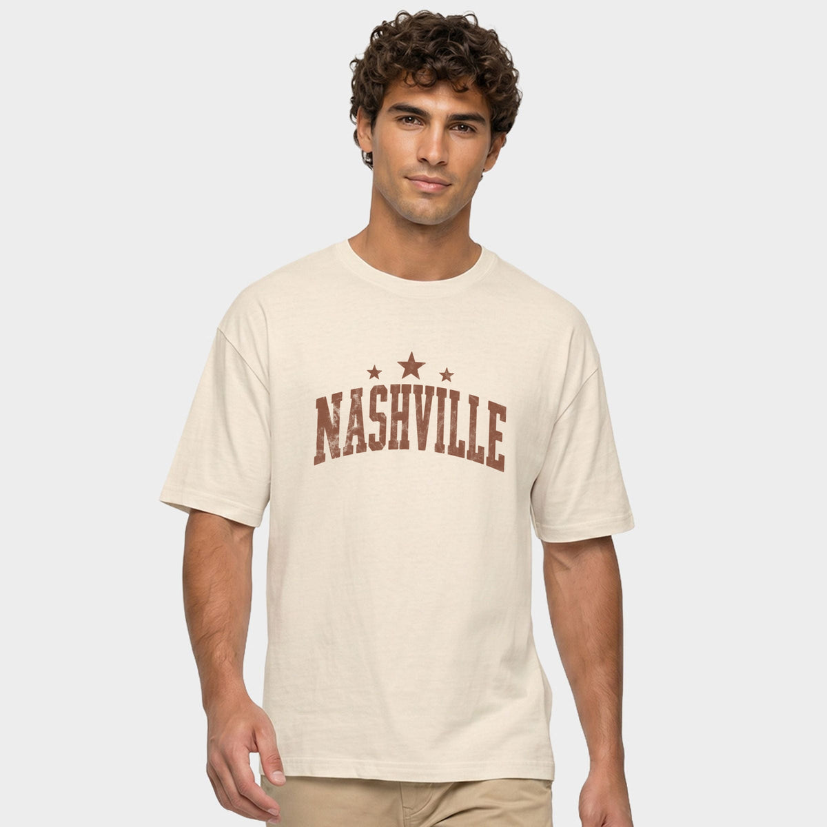 Nashville Varsity Stars - Men's Garment Dyed Graphic T-Shirt product image 4