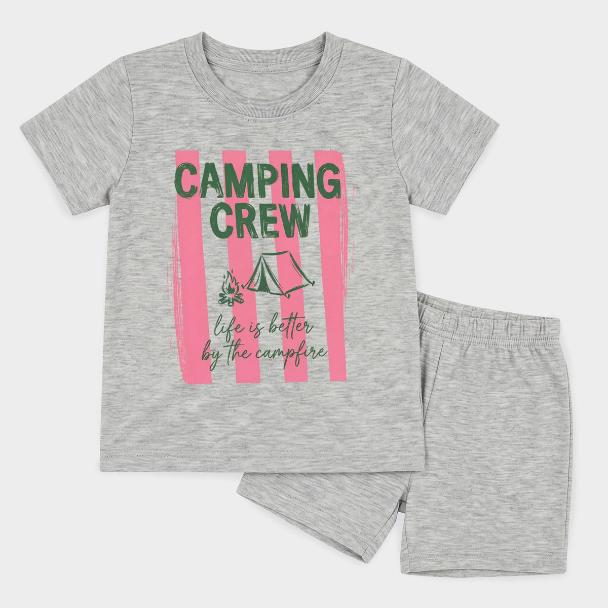 Camping Crew Stripes - Toddler Shorts Set product image 5