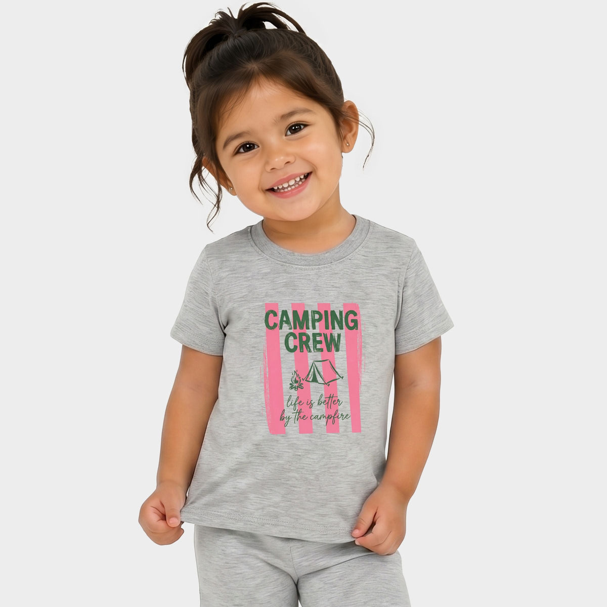 Camping Crew Stripes - Toddler Shorts Set product image 4