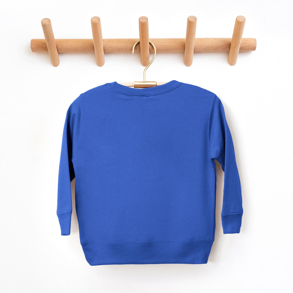 Winter Vibes Block Distressed - Toddler Graphic Sweatshirt product image 9
