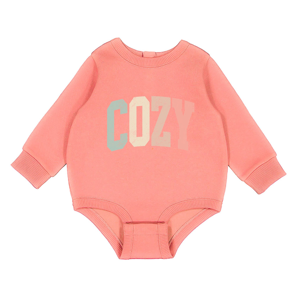 Cozy Arched Pastel - Infant Fleece BodySuit