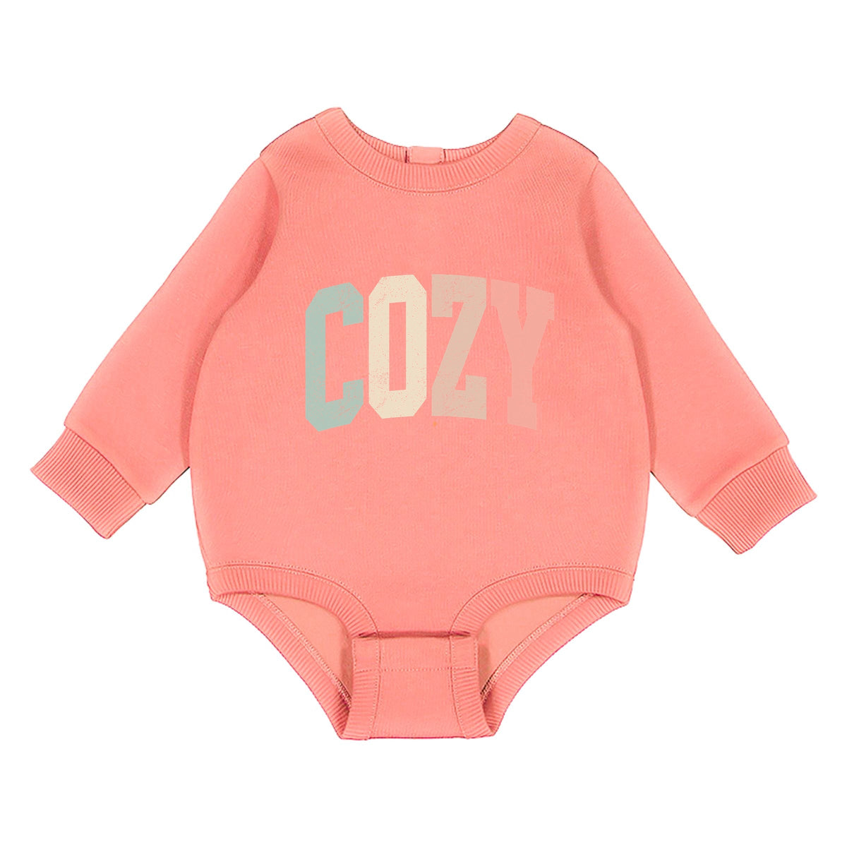 Cozy Arched Pastel - Infant Fleece BodySuit