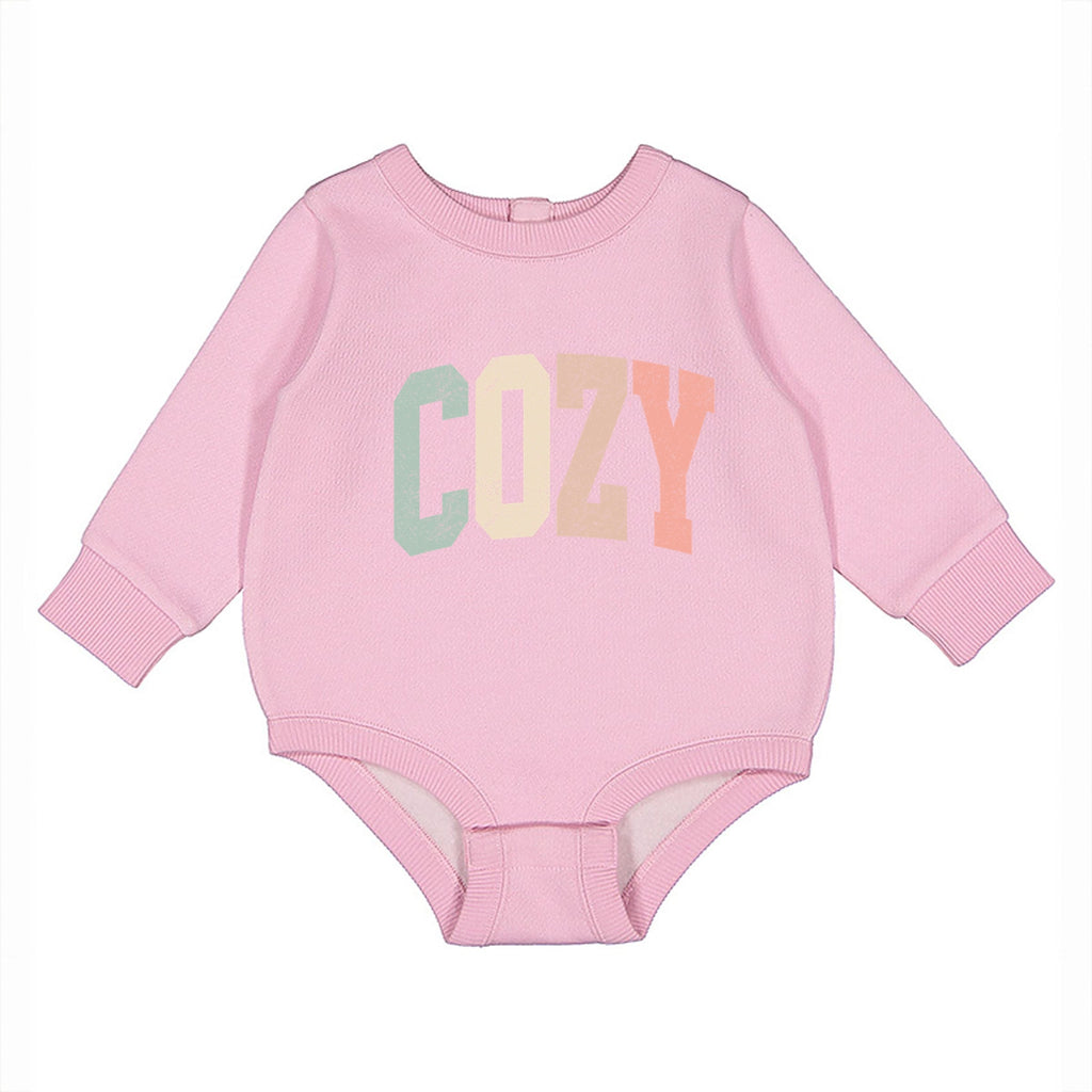 Cozy Arched Pastel - Infant Fleece BodySuit
