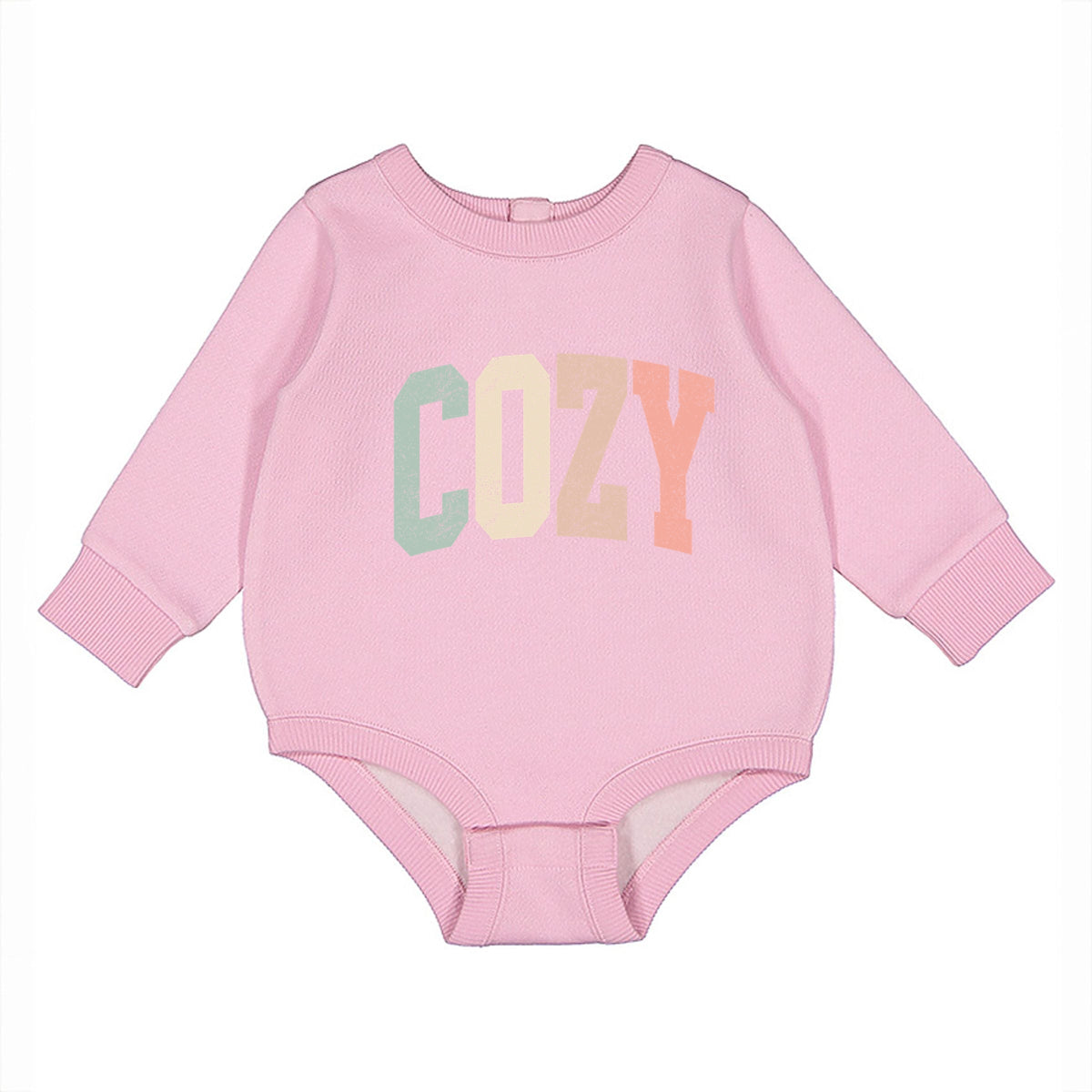 Cozy Arched Pastel - Infant Fleece BodySuit