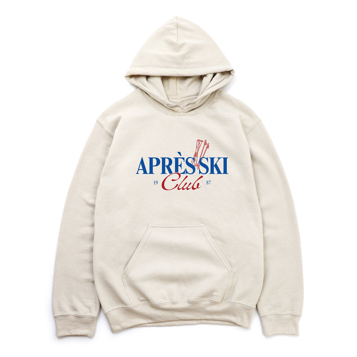Après Skis and Poles - Women's Graphic Hoodie product image 2