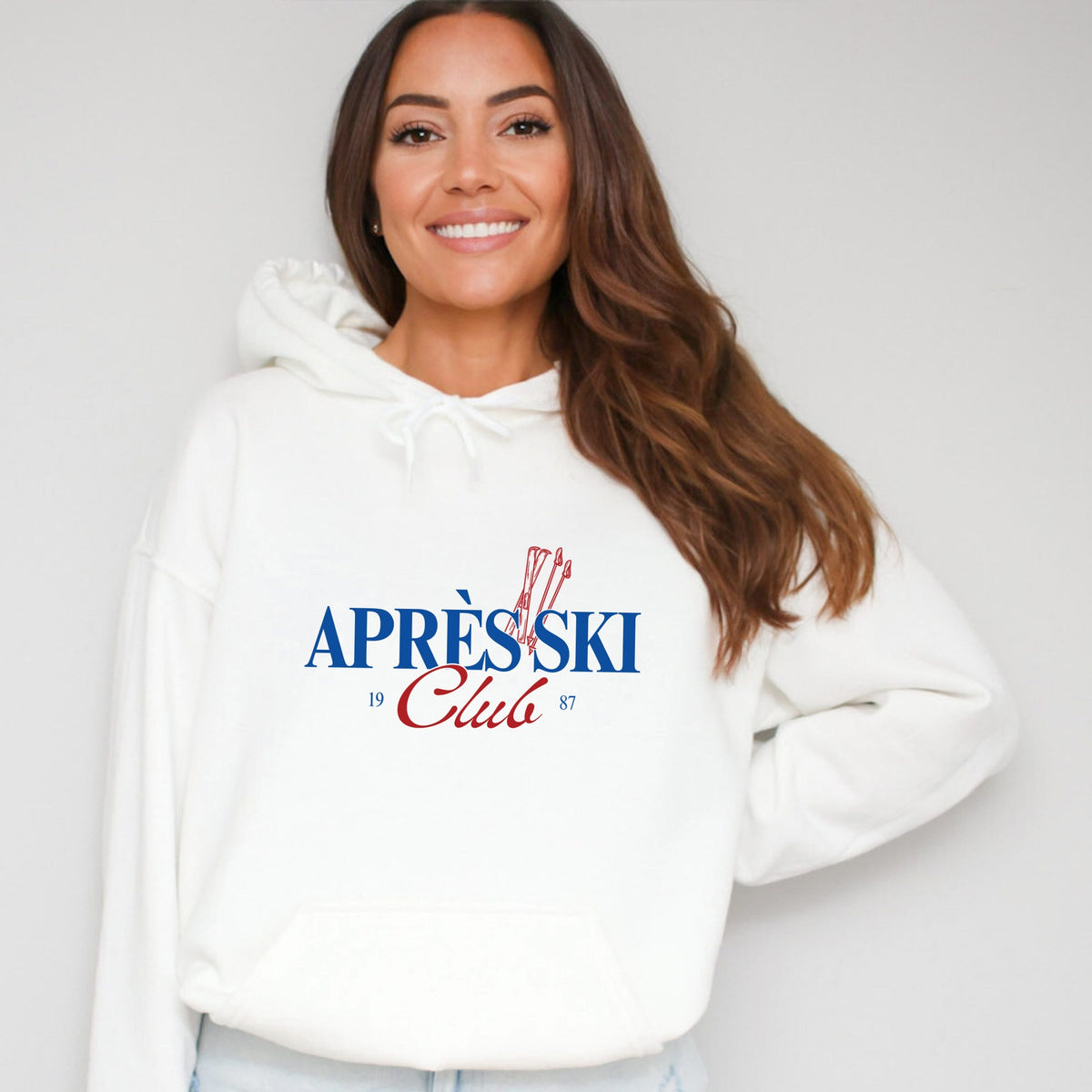 Après Skis and Poles - Women's Graphic Hoodie product image 11