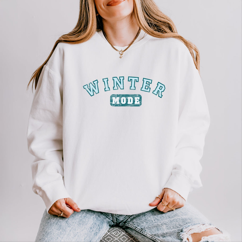 Winter Mode - Women's Lightweight Garment Dyed Sweatshirt product image 10