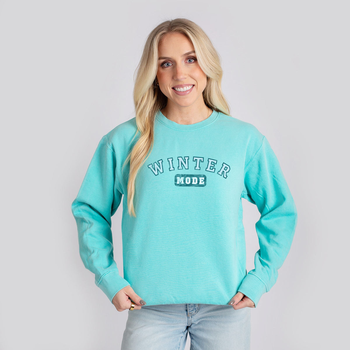 Winter Mode - Women's Lightweight Garment Dyed Sweatshirt product image 1