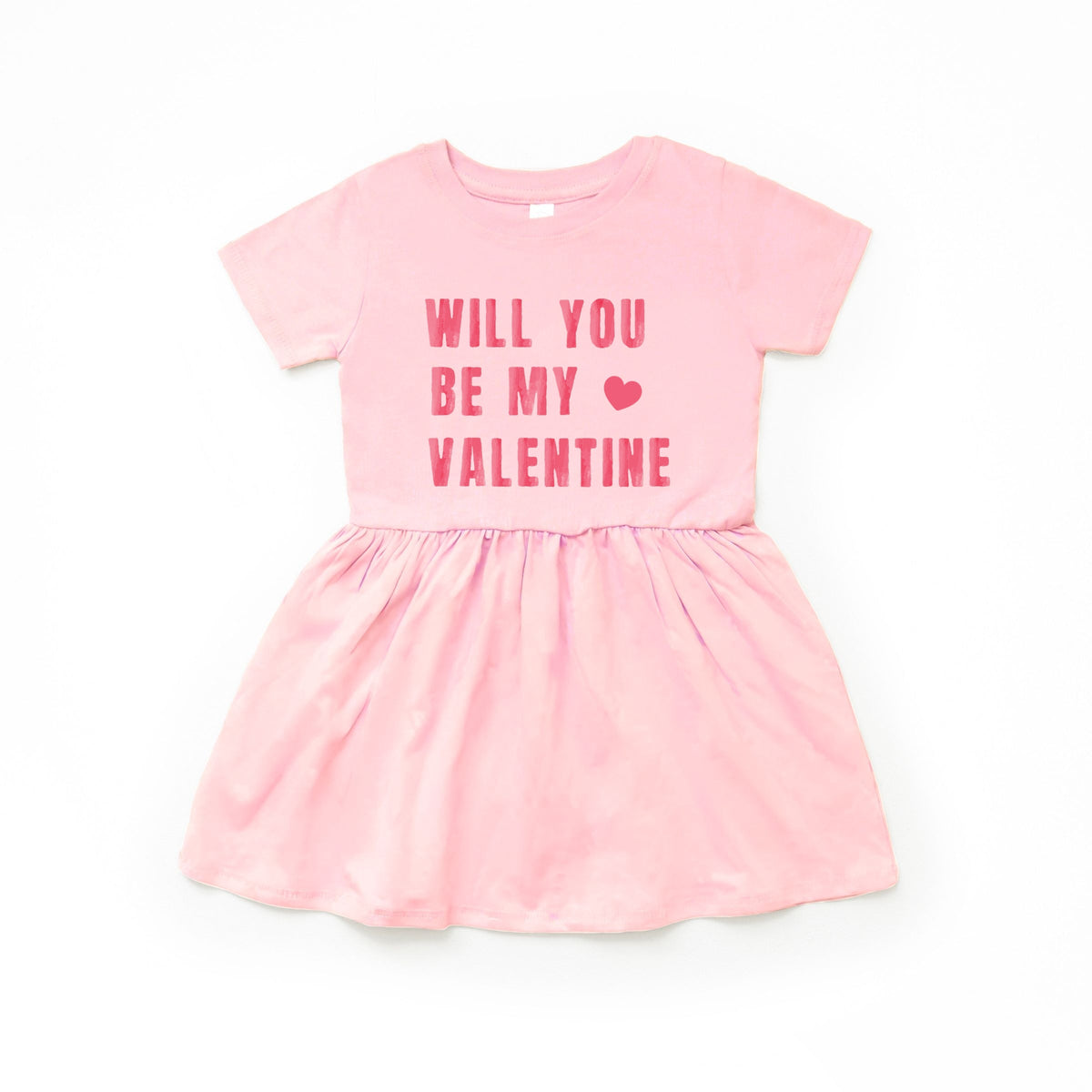 Be My Valentine Watercolor - Toddler Girl's Graphic Dress