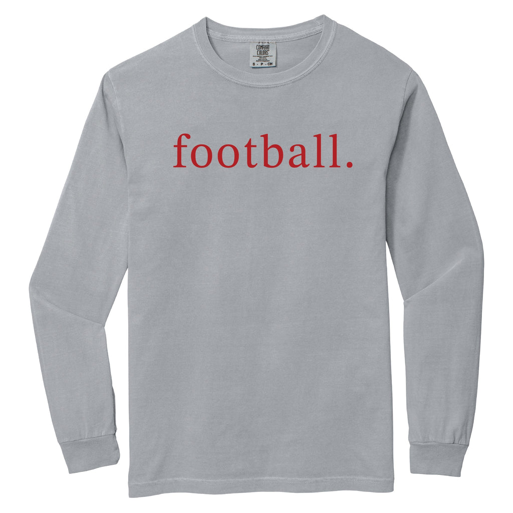 Football Typewriter - Women's Garment Dyed Long Sleeve product image 8