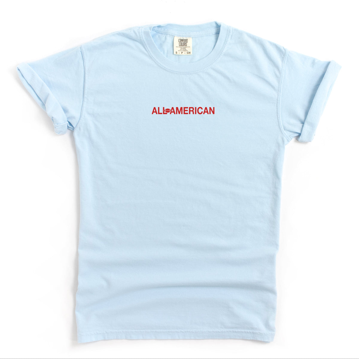 All-American Football - Women's Garment Dyed Graphic T-Shirt product image 2