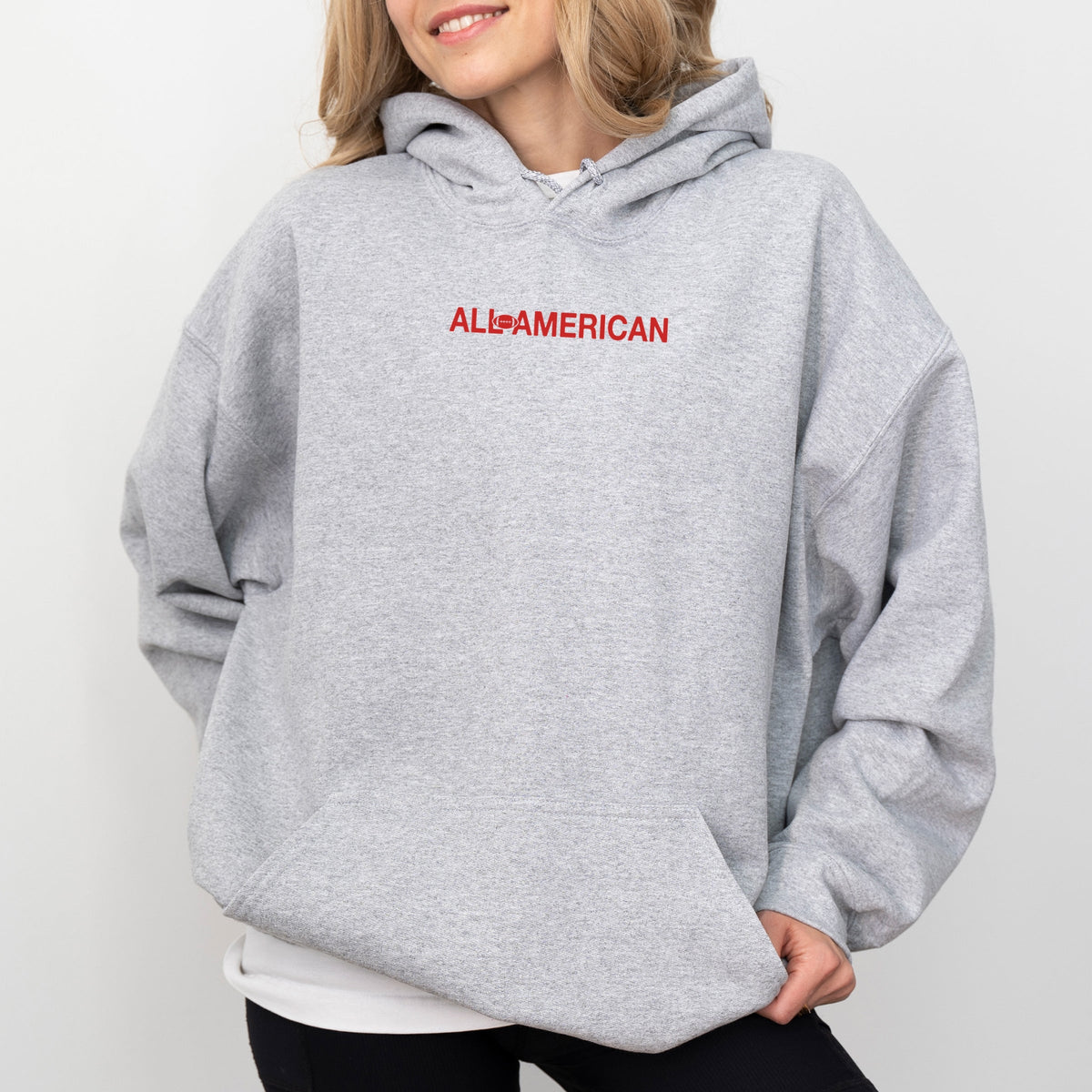 All-American Football - Women's Graphic Hoodie product image 4